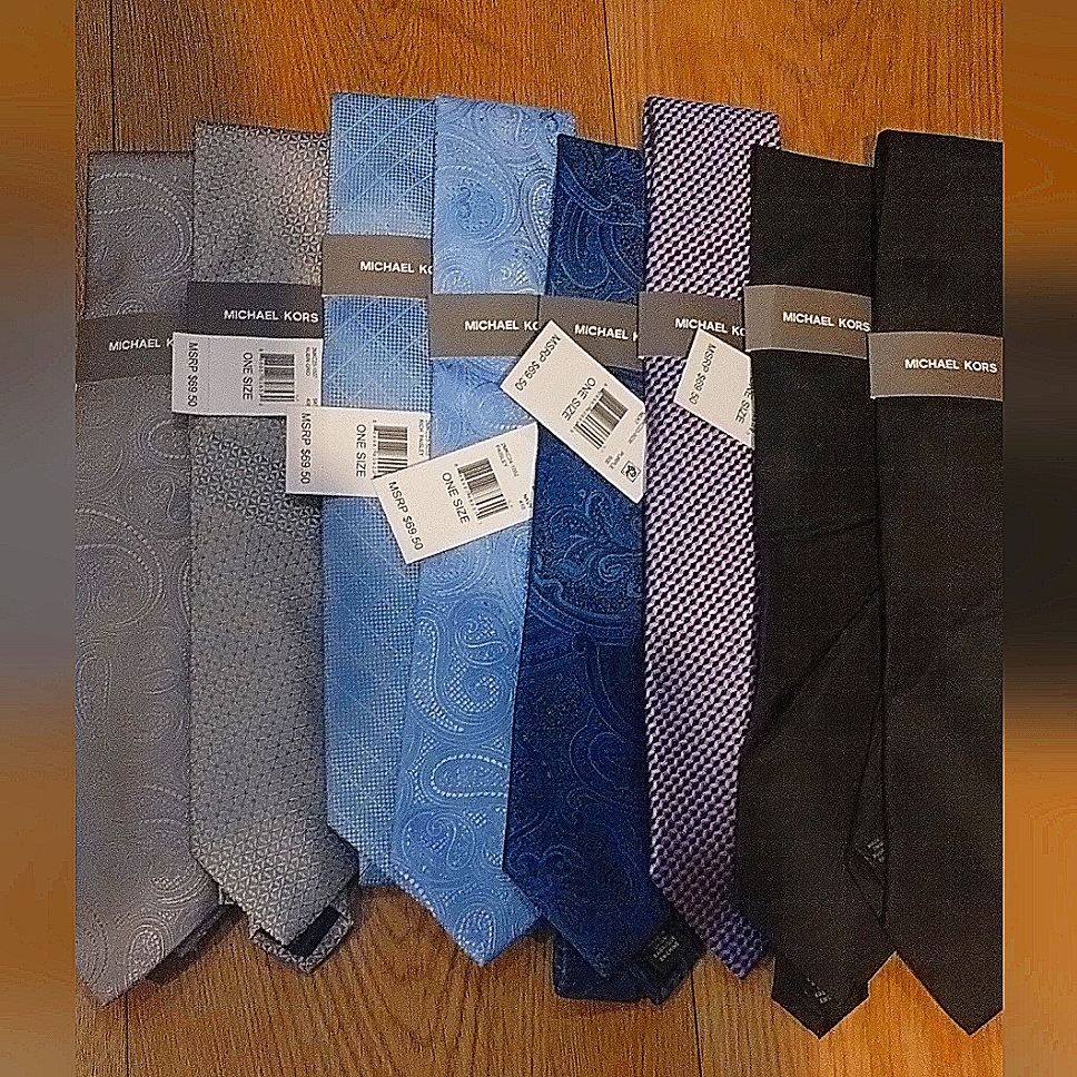 (Nwt)Michael Kors Ties(8 Total)